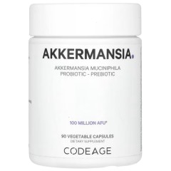 Codeage, Akkermansia, 90 растительных капсул